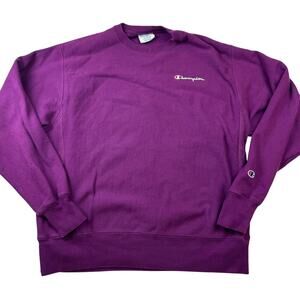 Champion Reverse Weave Crewneck Sweatshirt - Women's Large